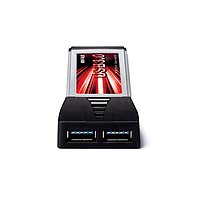 BUFFALO USB3.0増設対応 ExpressCard用 インターフェース IFC-EC2U3/UC (IFC-EC2U3/UC)画像