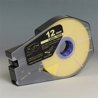 CANON TM-LBC12Y ラベルテープカセット 12mmx30m 黄 (3476A028)画像