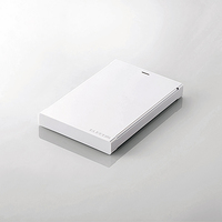 ELECOM Portable Drive USB3.0 500GB White 法人専用 ELP-CED005UWH (ELP-CED005UWH)画像