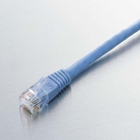 ELECOM EU RoHS指令準拠 CAT5E対応 LANケーブル 7m/簡易パッケージ仕様(ブルー) (LD-CT/BU7/RS)画像