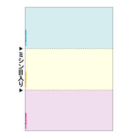 ヒサゴ BP2012 マルチプリンタ帳票 A4 カラー 3面 (BP2012)画像