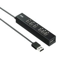 USB2.0ハブ(7ポート) USB-2H701BK画像
