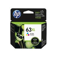 Hewlett-Packard HP63XL インクカートリッジ カラー(増量) F6U63AA (F6U63AA)画像