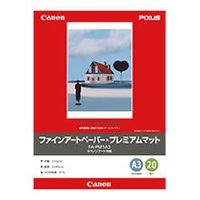 CANON ファインアートペーパー・プレミアムマット A3 20枚 (1263B002)画像