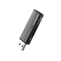 I.O DATA USB 3.0/2.0対応フラッシュメモリー デザインモデル ダークシルバー 32GB (U3-AL32G/DS)画像