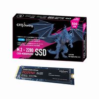 CFD CSSD-M2B5GPG3VNF PG3VNF シリーズ M.2接続 SSD (500GB) (4988755-048811)画像