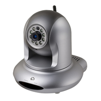 PLANEX ナイトビジョン機能搭載 Wi-Fi/有線対応ネットワークカメラ (CS-WMV04N2)画像