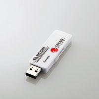 ELECOM セキュリティ機能付USBメモリー(トレンドマイクロ)/64GB/3年ライセンス/USB3.0 (MF-PUVT364GA3)画像