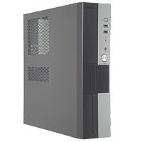 Compucase microATXスリムケース 300W電源搭載 ブラック (7K09SB300)画像