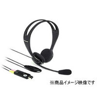 LENOVO Lenovo USBアナログ・ヘッドセット (40Y8518)画像