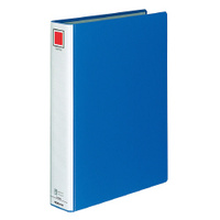 コクヨ フ-614NB チューブファイル ロングボディとじ具 B4縦 40mm 2穴 青 (614NB)画像