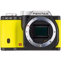 PENTAX デジタル一眼カメラ K-01 ボディ ブラック/イエロー (K-01BODY BK/YE)画像