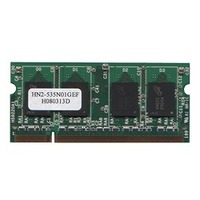 ハギワラシスコム HN2-535N01GEF 1GB DDR2 SDRAM(PC2-5300) 200Pin Unbuffered S.O. (HN2-535N01GEF)画像