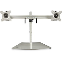 StarTech 横型2面液晶モニタースタンド シルバー 24インチVESAマウントディスプレイ対応 (ARMDUOSS)画像