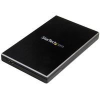 StarTech USB 3.1(10 Gbps)接続2.5インチSATA SSD/HDDドライブケース アルミ製ポータブル&シングルドライブケース (S251BMU313)画像