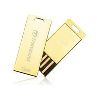 Transcend USBメモリ JetFlash T3G 32GB USB2.0対応 Gold TS32GJFT3G (TS32GJFT3G)画像
