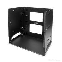 StarTech 壁掛け型ウォールラック 棚板付属 スチール製 8U ウォールマウント型サーバーラック 奥行き調整可能(30cm – 46cm) (WALLSHELF8U)画像
