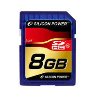 Silicon Power SDHCメモリーカード 8GB (Class10) ブリスターPKG (SP008GBSDH010V10)画像