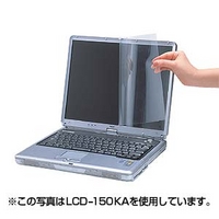 サンワサプライ LCD-141K 液晶光沢保護フィルム (LCD-141K)画像