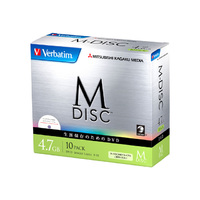 I.O DATA 長期保存可能なデータ用DVD「M-DISC」1回記録用 4.7GB 1-4倍速 5mmケース10P (DHR47YMDP10V1)画像