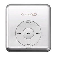 GREENHOUSE SDカード用デジタルオーディオプレーヤー (シルバー) GH-KANA-SDS (GH-KANA-SDS)画像