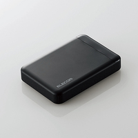 ELECOM ELECOM Portable Drive USB3.1 500GB Blackビデオカメラ向け (ELP-EDV005UBK)画像