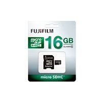 FUJIFILM MICRO SDHCカード CLASS10 16GB (MCSDHC-016G-C10)画像