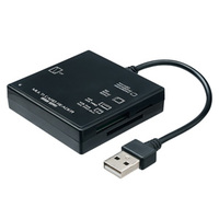 サンワサプライ USB2.0 カードリーダー ブラック ADR-ML23BK (ADR-ML23BK)画像