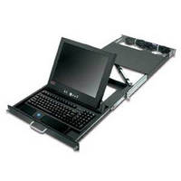 APC AR8215JBLK Rack-Mount LCD Monitor / Keyboard Drawer Black (AR8215JBLK)画像