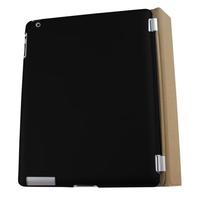 パワーサポート エアージャケットセット for iPad第3世代/iPad2(ラバーコーティングブラック) (PIC-72)画像