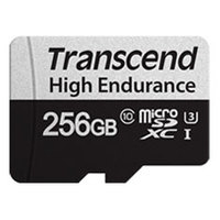 Transcend 256GB microSD w/ adapter U3 High Endurance (TS256GUSD350V)画像