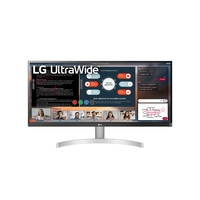 LG 29型 UltraWide FHD(2560×1080) IPS 液晶ディスプレイ ホワイト (29WN600-W)画像