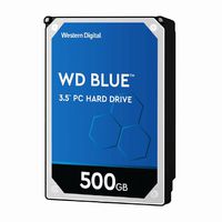 Western Digital WD Blue SATA HDD 3.5inch 500GB 6.0Gb/s 64MB 7,200rpm (WD5000AZLX)画像