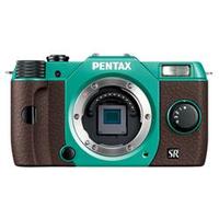 PENTAX Q10ボディ ミント/ブラウン070 (Q10BODY MI/BR070)画像