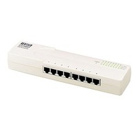 I.O DATA 100BASE-TX/10BASE-T対応タップ型8ポートレイヤー2スイッチングハブ (ETX2-SH8NTP)画像