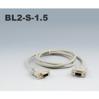 三栄電機 シリアルケーブル1.5m DB9F/DB9F BL2-S-1.5 (BL2-S-1.5)画像