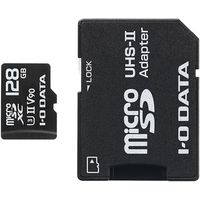I.O DATA UHS-II UHS スピードクラス3対応 microSDメモリーカード 128GB (MSDU23-128G)画像