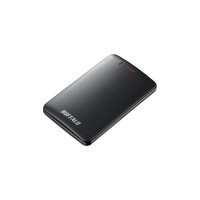 BUFFALO SSD-PM120U3A-B USB3.1(Gen1)小型ポータブルSSD 120GB ブラック (SSD-PM120U3A-B)画像