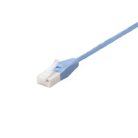 BUFFALO ツメの折れないLANケーブル CAT5e やわらか 3m ブルー (BL5ETNY30BL)画像