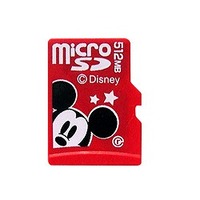 GREENHOUSE ディズニーキャラクターmicroSD 512MB ミッキー SDMR512DYM (SDMR512DYM)画像