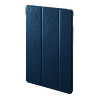 サンワサプライ iPad 10.2インチ ソフトレザーケース ブルー (PDA-IPAD1607BL)画像