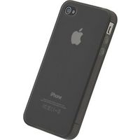 パワーサポート シリコーンジャケットセット for iPhone 4S/4クリアブラック (PHC-13)画像