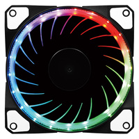 ainex RGB LEDファン 120mm PWM WL-120-R (WL-120-R)画像