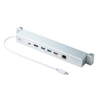 サンワサプライ USB-3HSS6S Surface用ドッキングステーション (USB-3HSS6S)画像