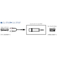 VICTOR AP-307HF ピンプラグ変換アダプター (AP-307HF)画像
