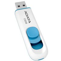 A-DATA Technology C008 USBフラッシュメモリ 64GB ホワイト (AC008-64G-RWE)画像
