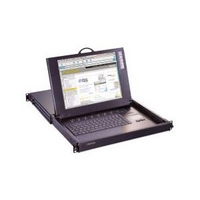 YS Solutions RKP115-801 1U Rackmount TFT LCD Monitor Keyboard Drawer/KVM switch (RKP115-801)画像