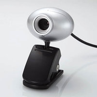 ELECOM UCAM-H1S30MSV 30万画素CMOS Webカメラ(シルバー) (UCAM-H1S30MSV)画像