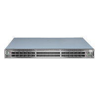 Mellanox SwitchX-2 based FDR InfiniBand Switch, 36 QSFP ports, non-blocking switching capacity of 4Tbps, 2 Power Supplies (AC), Standard depth, Managed, P2C airflow, Rail Kit, RoHS6 (MSX6710-FS2F2)画像