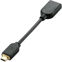 ELECOM HDMI変換アダプタ(タイプC-タイプD) AD-HDCDBK (AD-HDCDBK)画像